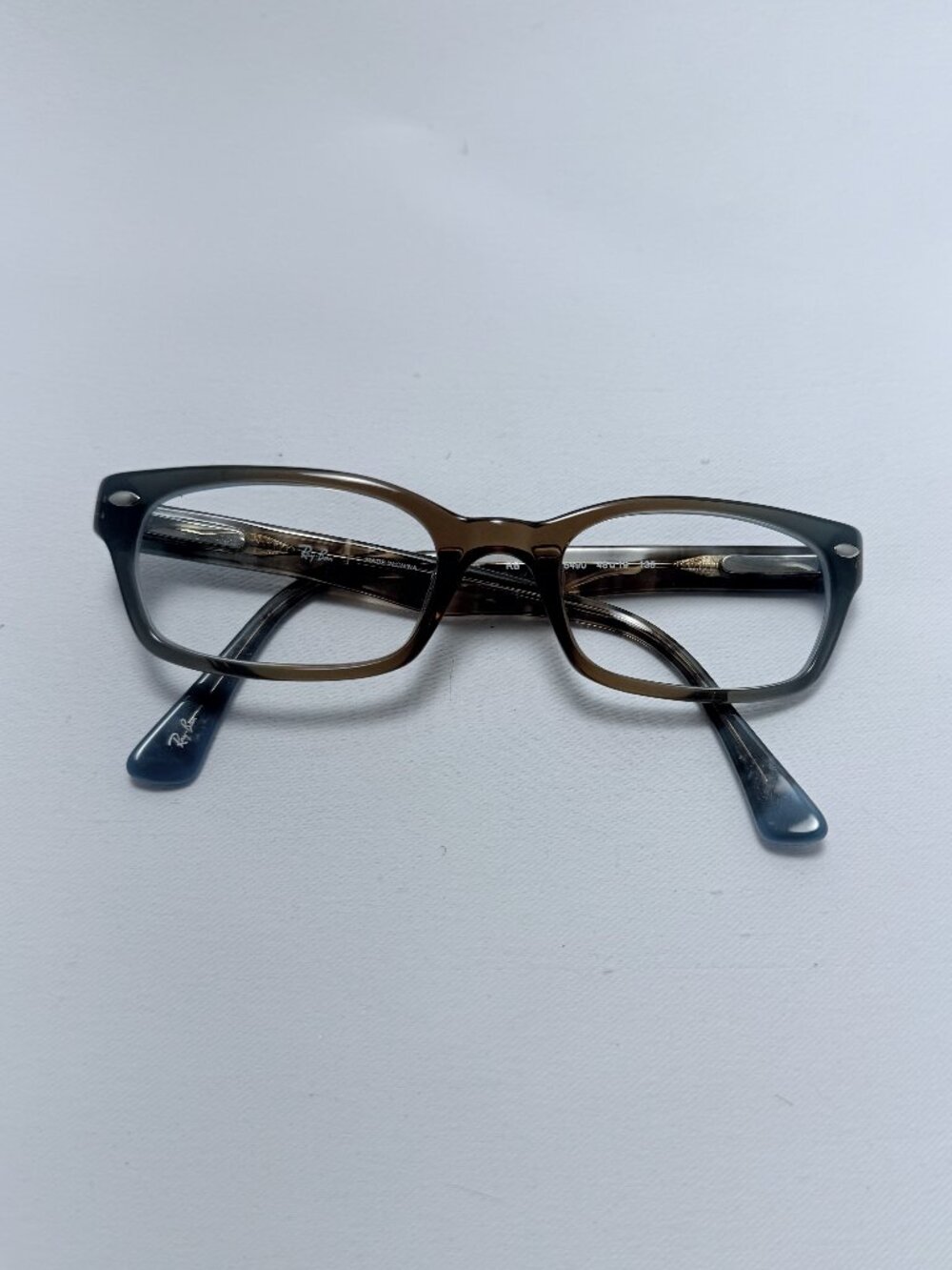 Ray-Ban Brown Blue Ombre eyeglasses - Frames Only and they are youth glasses
